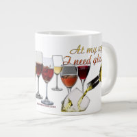 Verres à vin SlipperyJoe's jeu de mots coquin roug