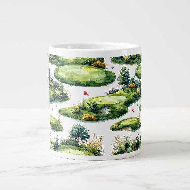 Grande Tasse Vert de putting de golf (Devant)