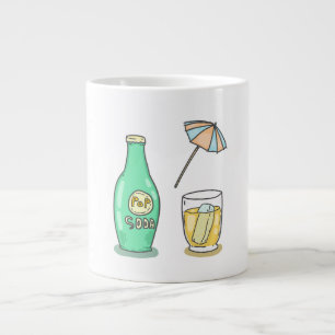 Grande Tasse Vibes De Soda Pop Summer - Boisson De Cartoon Cute