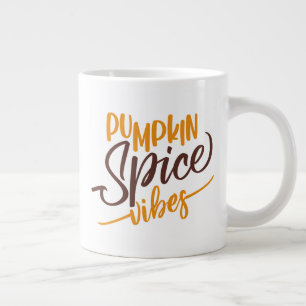 Grande Tasse Vibes d'épices citrouilles
