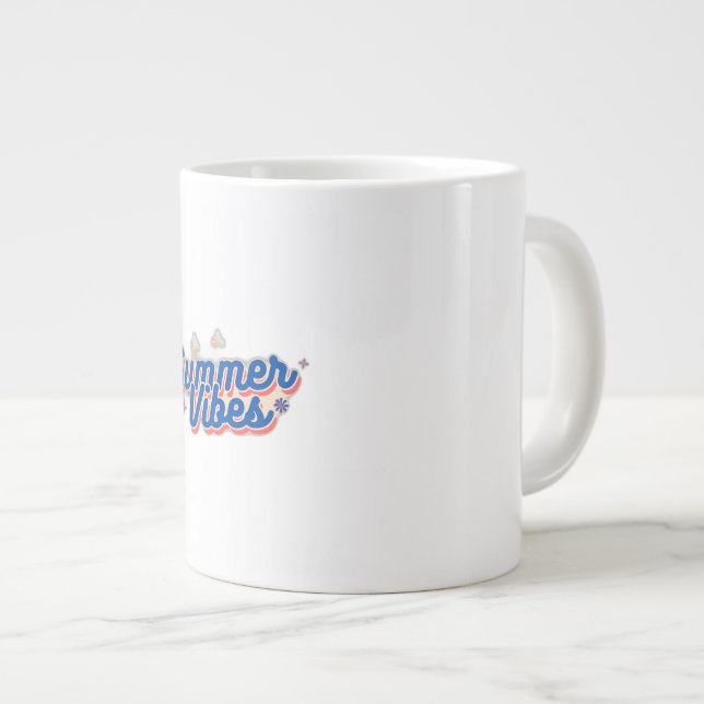 Grande Tasse Vibes d'été (Devant droit)