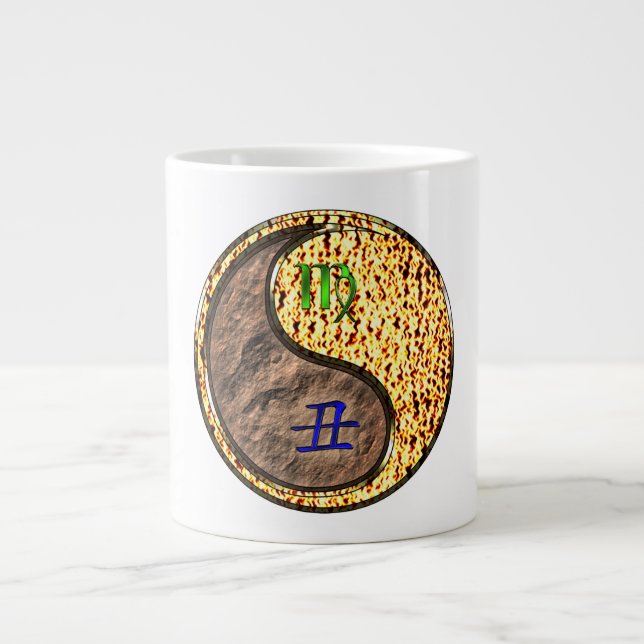 Grande Tasse Vierge & Bœuf de Feu (Devant)