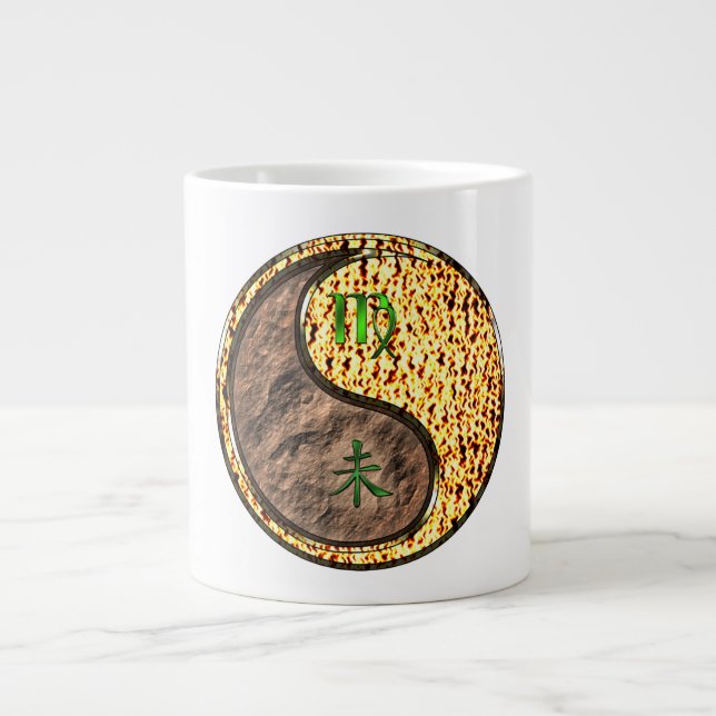 Grande Tasse Vierge & Chèvre de Feu (Devant)