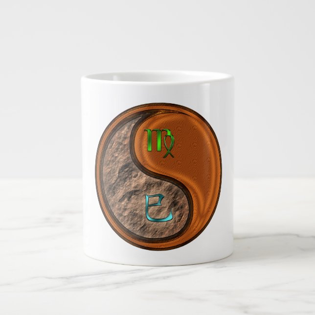 Grande Tasse Vierge & Serpent de Bois (Devant)