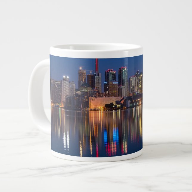 Grande Tasse Ville nocturne de Toronto Canada (Devant gauche)