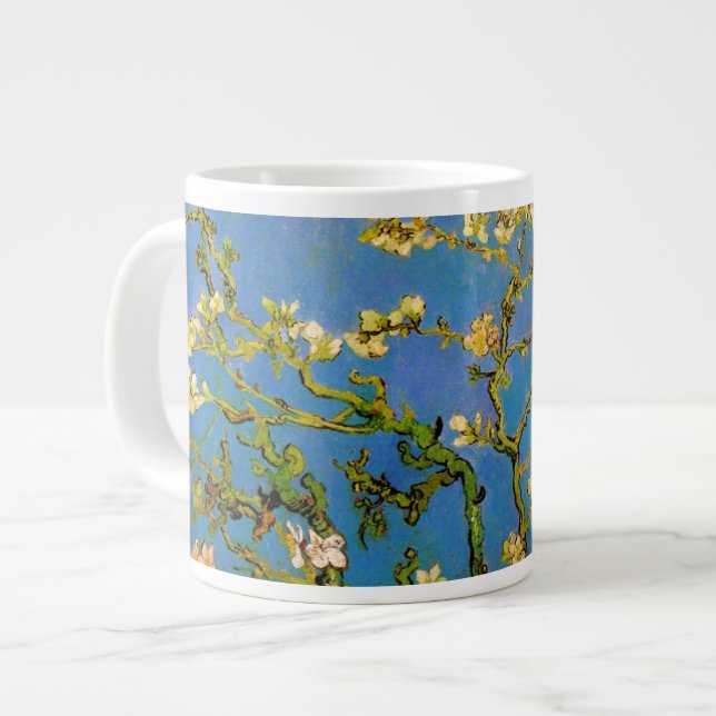Grande Tasse Vincent van Gogh - Arbre aux amandes en fleurs (Devant gauche)