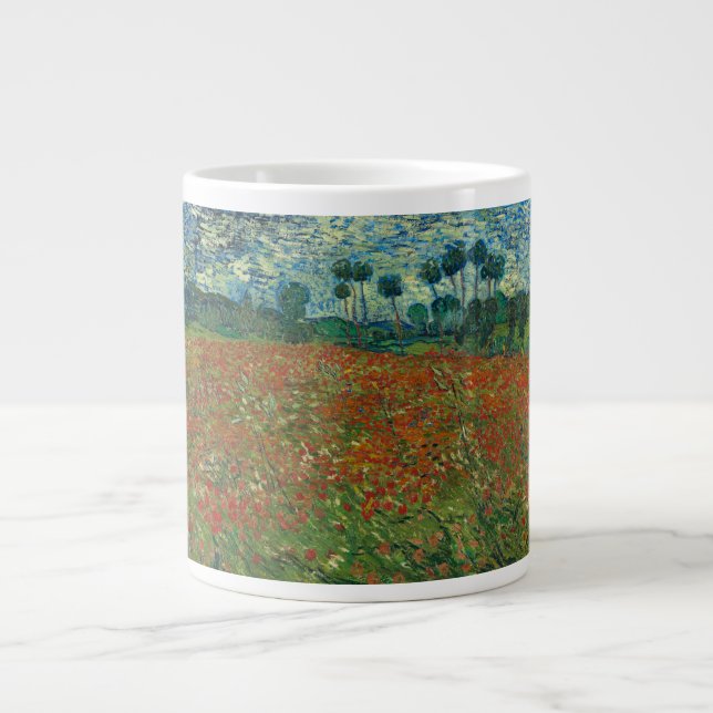 Grande Tasse Vincent van Gogh - Champ de pavot (Devant)
