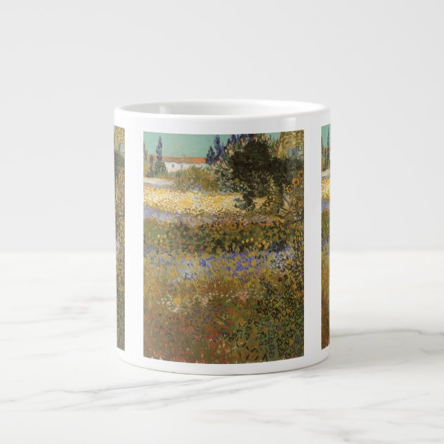 Grande Tasse Vincent van Gogh - Jardin en fleurs (Devant)