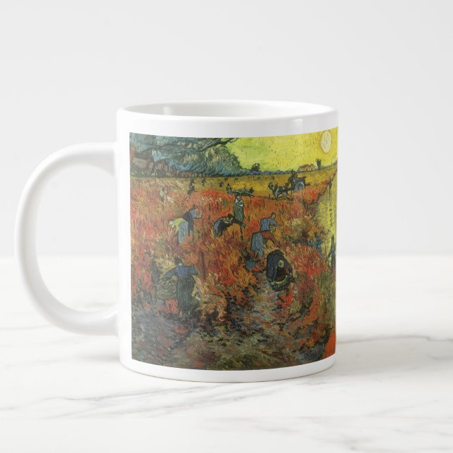 Grande Tasse Vincent van Gogh - La Vigne rouge (Gauche)