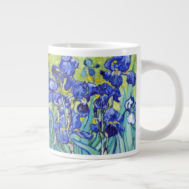 Grande Tasse Vincent Van Gogh peignant les Iris (Droite)