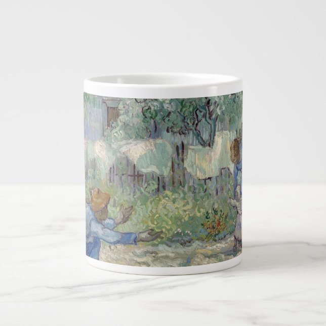 Grande Tasse Vincent Van Gogh - Première étape, après Millet (Devant)
