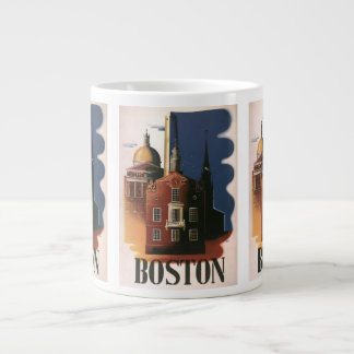 Grande Tasse Vintage Boston, Massachusetts La chevauchée de Pau