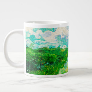 Grande Tasse Vintage Vincent Van Gogh champs de blé vert