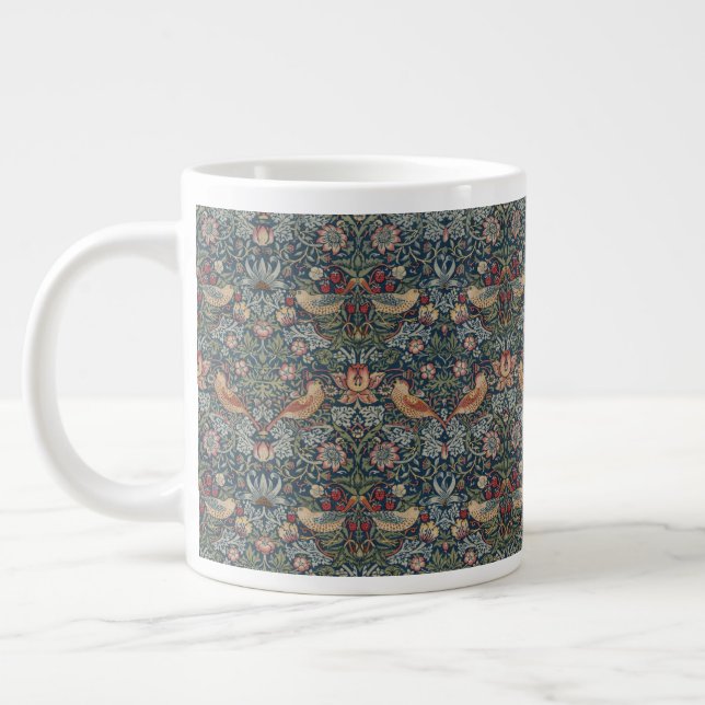 Grande Tasse Vintage William Morris Strawberry Thief (Gauche)