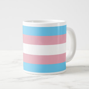 Grande Tasse Visibilité du drapeau de fierté transgenre de Slip