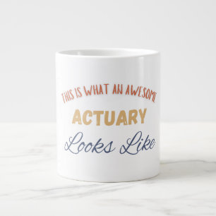 Grande Tasse Voici à quoi ressemble un actuaire génial