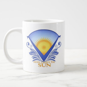 Grande Tasse Voici le Soleil - Vibrant Graphisme Sunrise