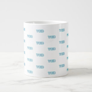 Grande Tasse VOID//CRACKED : Entrez dans l'abîme électrique