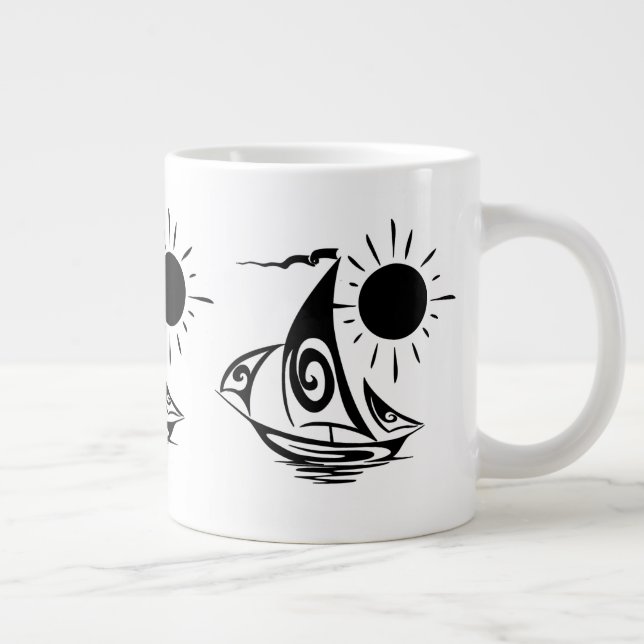 Grande Tasse Voile de jour (Droite)