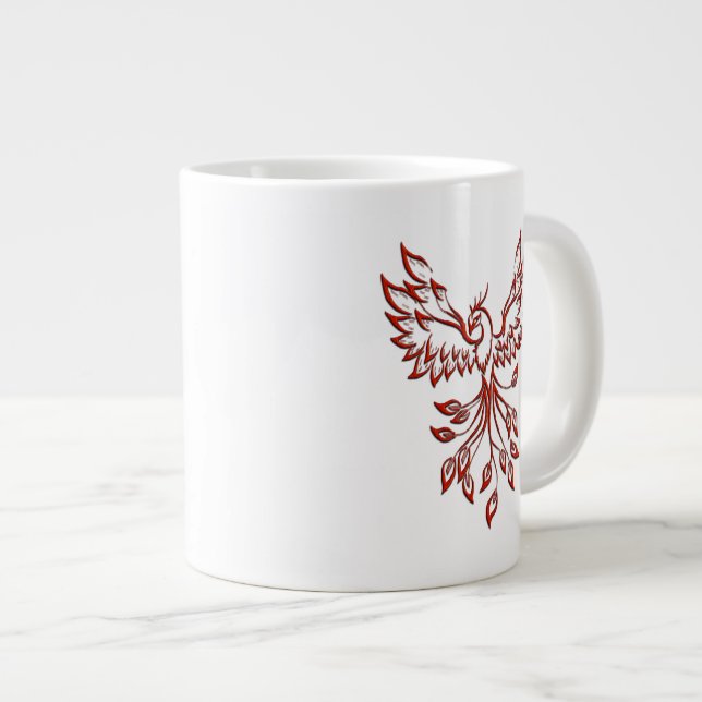 Grande Tasse Vol d'un Phoenix (Devant droit)