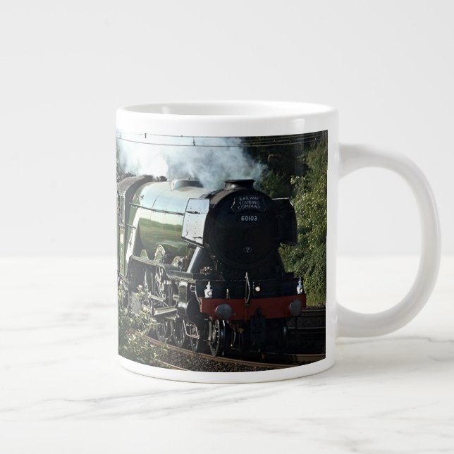 Grande Tasse Vol Scotsman Sur Le Main (5539) (Droite)
