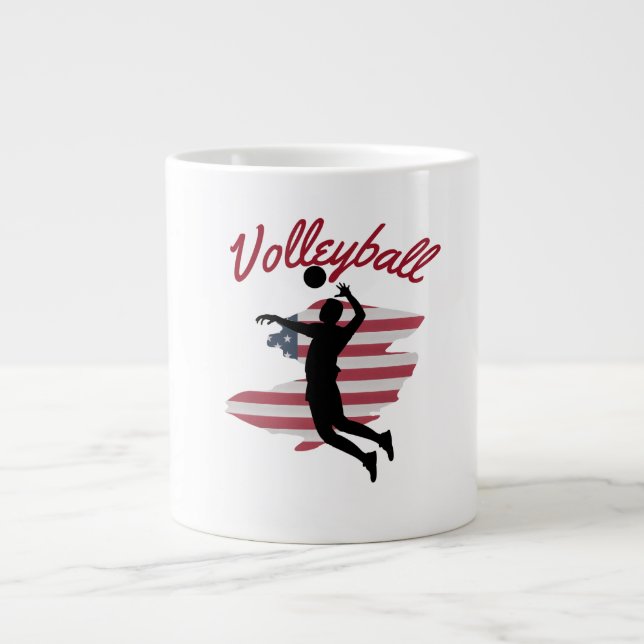 Grande Tasse Volley Pride Top (Devant)