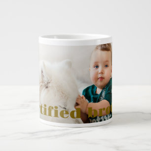 Grande Tasse Vos animaux avec photo bébé