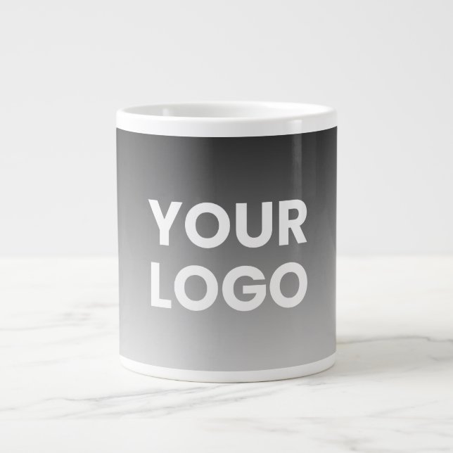 Grande Tasse Votre logo et le dégradé de couleur modifiable mod (Devant)