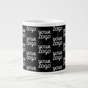 Grande Tasse Votre logo   Simple répétition Motif de logo