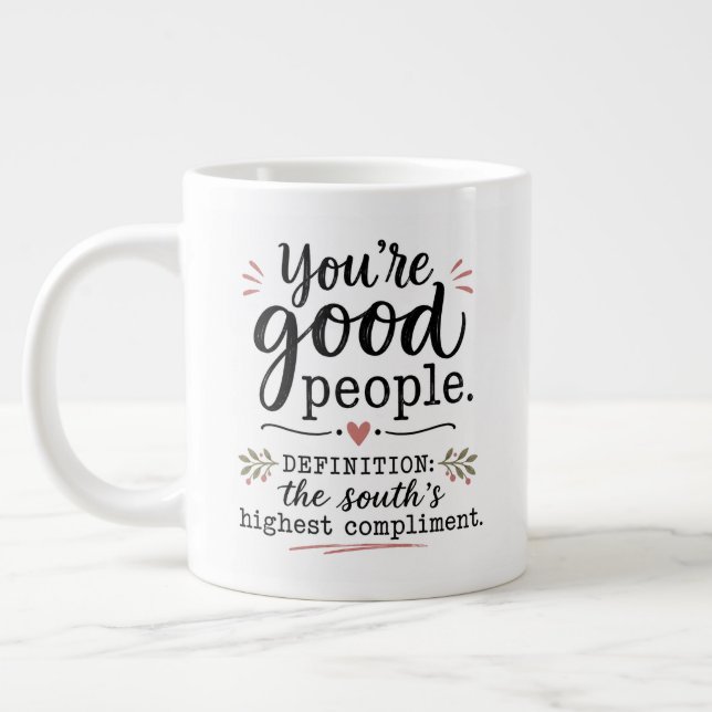 Grande Tasse Vous êtes de braves gens.... (Gauche)