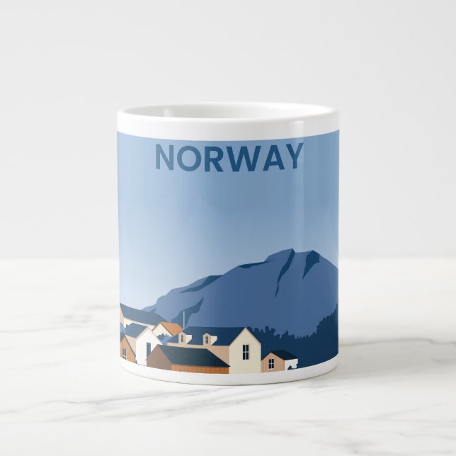 Grande Tasse Voyage à Tromso Norvège (Devant)