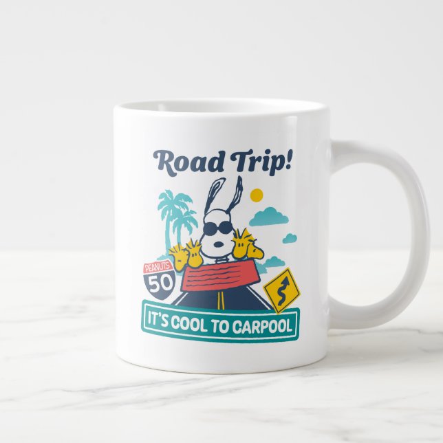 Grande Tasse Voyage sur route | cacahuètes C'est Cool au covoit (Droite)