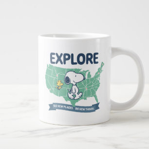 Grande Tasse Voyage sur route Explorez les cacahuètes