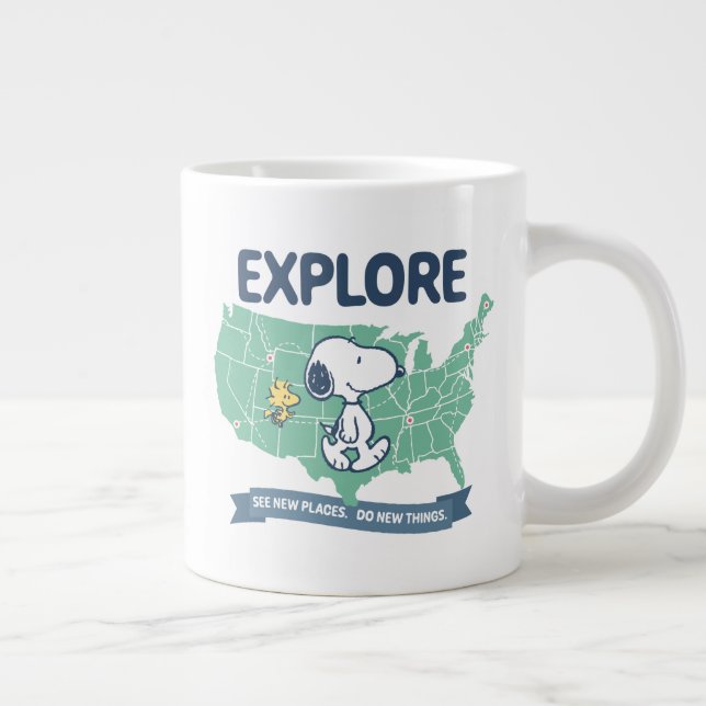 Grande Tasse Voyage sur route | Explorez les cacahuètes (Droite)