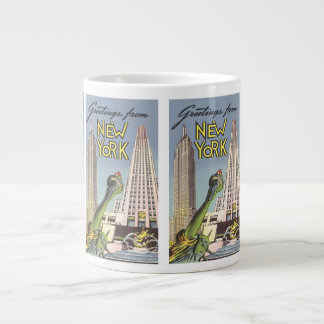 Grande Tasse Voyage Vintage, Monuments célèbres de la ville de 