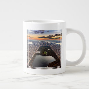 Grande Tasse Vue aérienne de Central Park au coucher du soleil