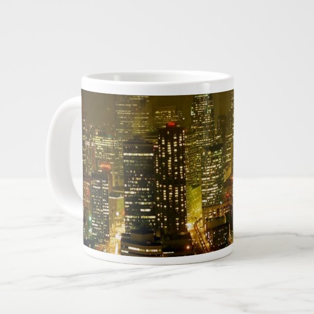 Grande Tasse Vue de ville de Seattle (Devant gauche)