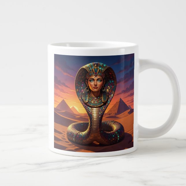 Grande Tasse Wadjet – déesse cobra égyptienne (Droite)