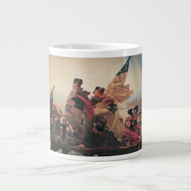 Grande Tasse Washington traversant le Delaware par Emanuel Leut (Devant)