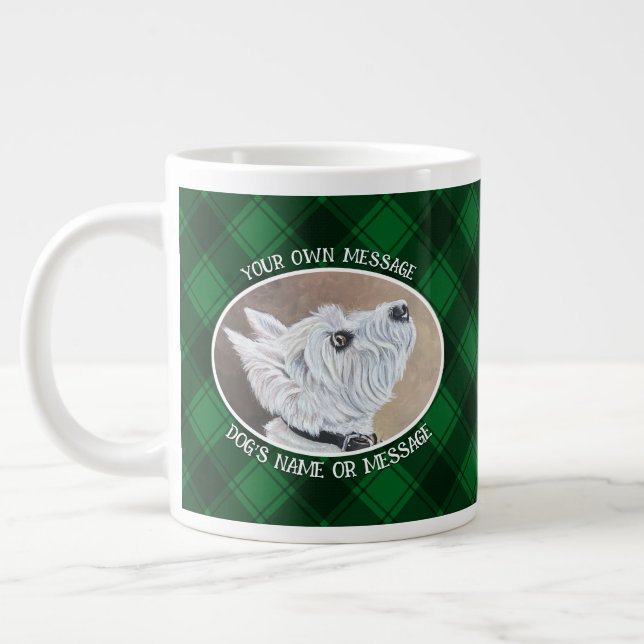 Grande Tasse Westie Recherche vers le profil B (Gauche)