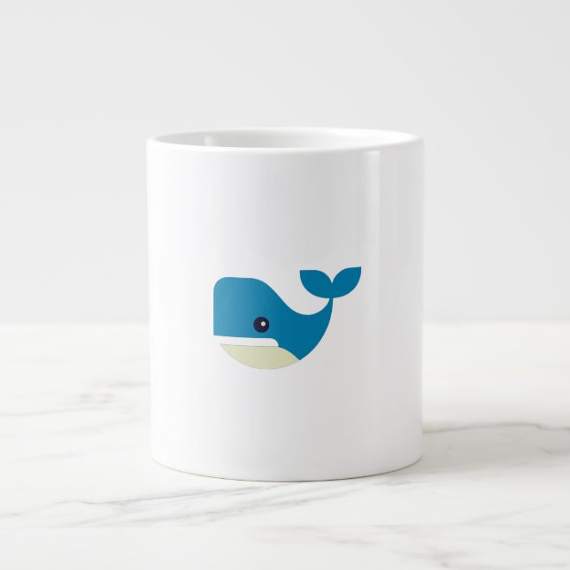 Grande Tasse Whale, Humpback, Mammal (Devant)