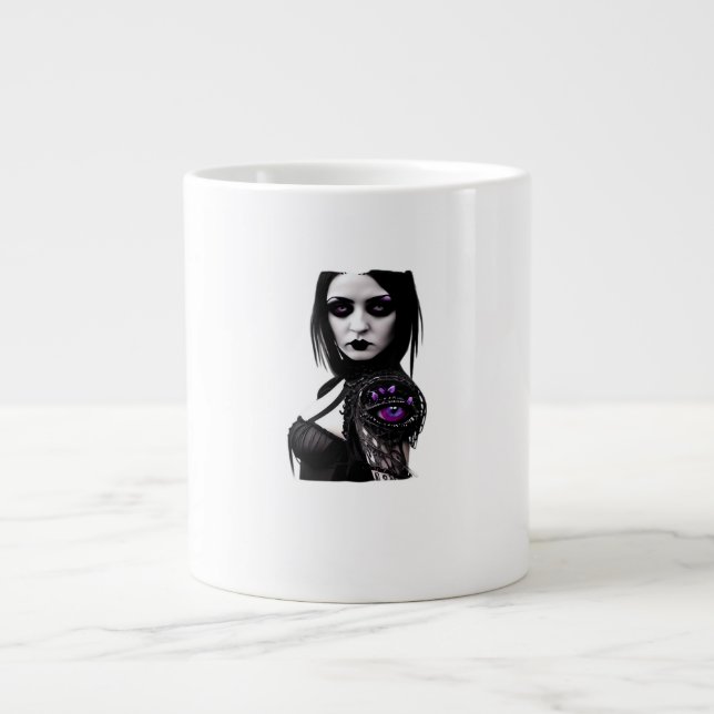 Grande Tasse Whimsigoth Classic Design Pour Halloween (Devant)