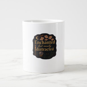 Grande Tasse Whimsigoth Imaginaire Forêts mystiques, lunes et m