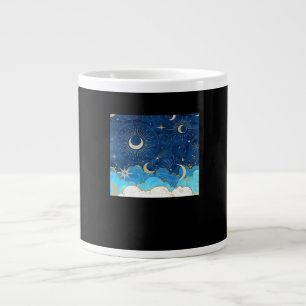 Grande Tasse Whimsigoth Nuages Sun Moon Witchy Classic