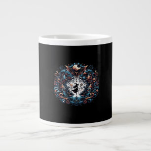Grande Tasse Whimsigoth sorcière dans un classique