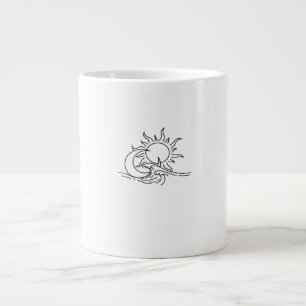 Grande Tasse Whimsigoth Sun Sea Witchy