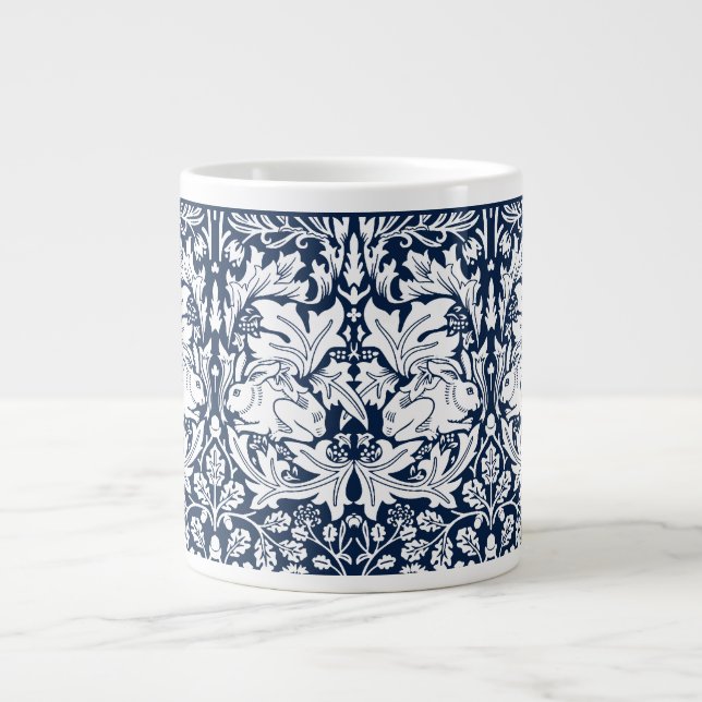Grande Tasse William Morris Brer Motif de lapin (Devant)