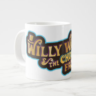 Grande Tasse Willy Wonka et le logo de l'usine de chocolat