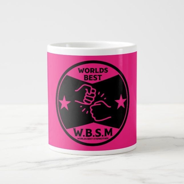 GRANDE TASSE WORLDS MEILLEUR ÉTAPE MÈRE (Devant)