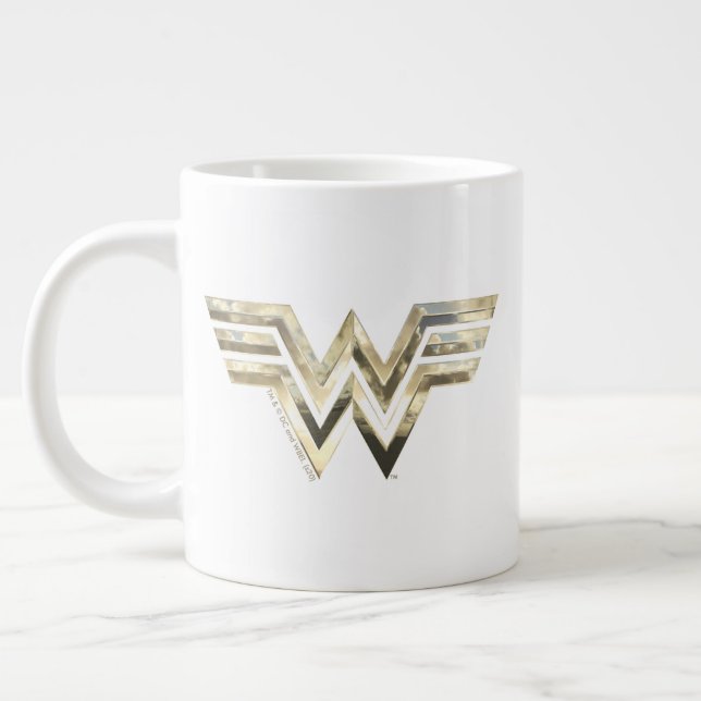 Grande Tasse WW84 | Golden Wonder Woman Logo (Gauche)